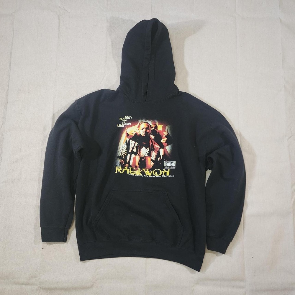 Raekwon black hoodie Size L